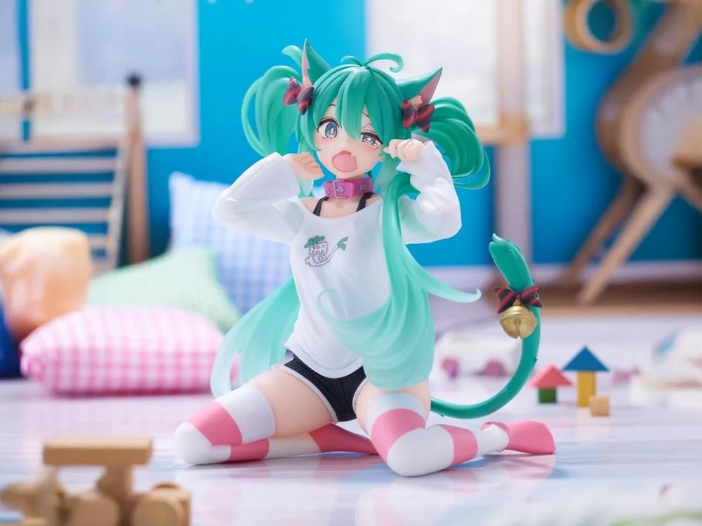 Hatsune Miku Nekomimi T-Shirt Desktop Cute