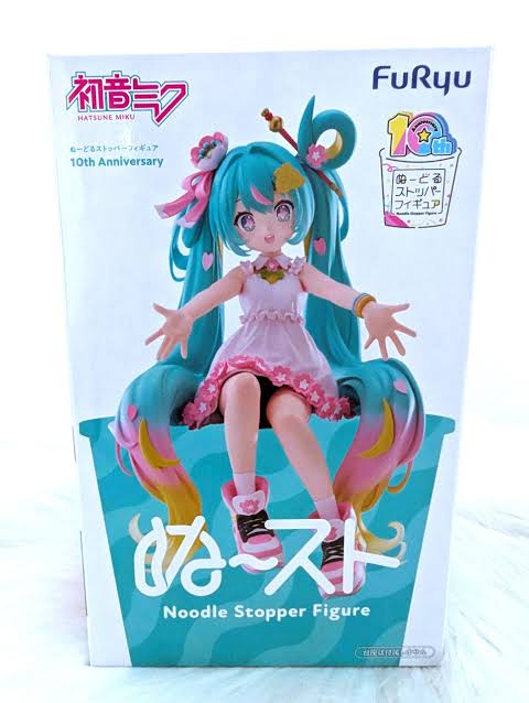 Hatsune Miku 10 annyversary Noddle Stopper